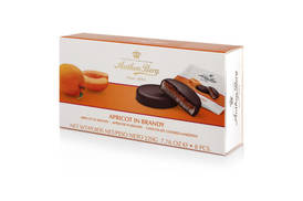 CHOCOLATES APRICOT IN BRANDY, 220 G