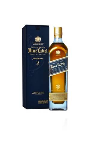 Johnnie Walker Blue Label Blended Scotch Whisky, 0,2 L