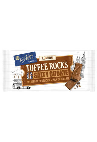 Travel Toffee Rocks Salty Cookie, 130 G
