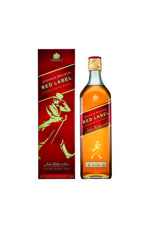 Johnnie Walker Red Label Blended Scotch Whisky, 1 L GIFTBOX
