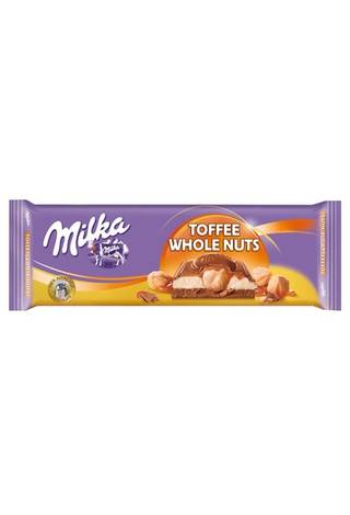 Milka Toffee Whole Nut, 300 g