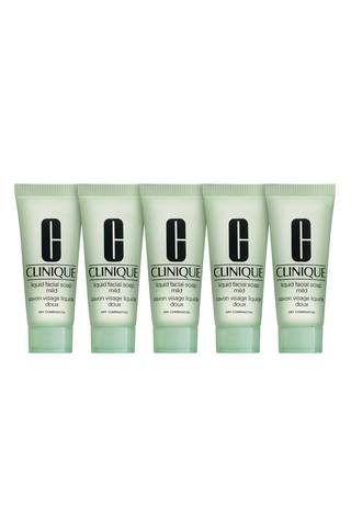 SKINCARE : 5X15 ML LIQUID FACIAL SOAP MILD