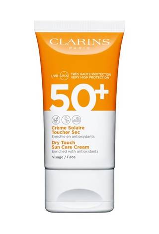 CREME SOLAIRE TOUCHER SEC VISAGE  SPF 50